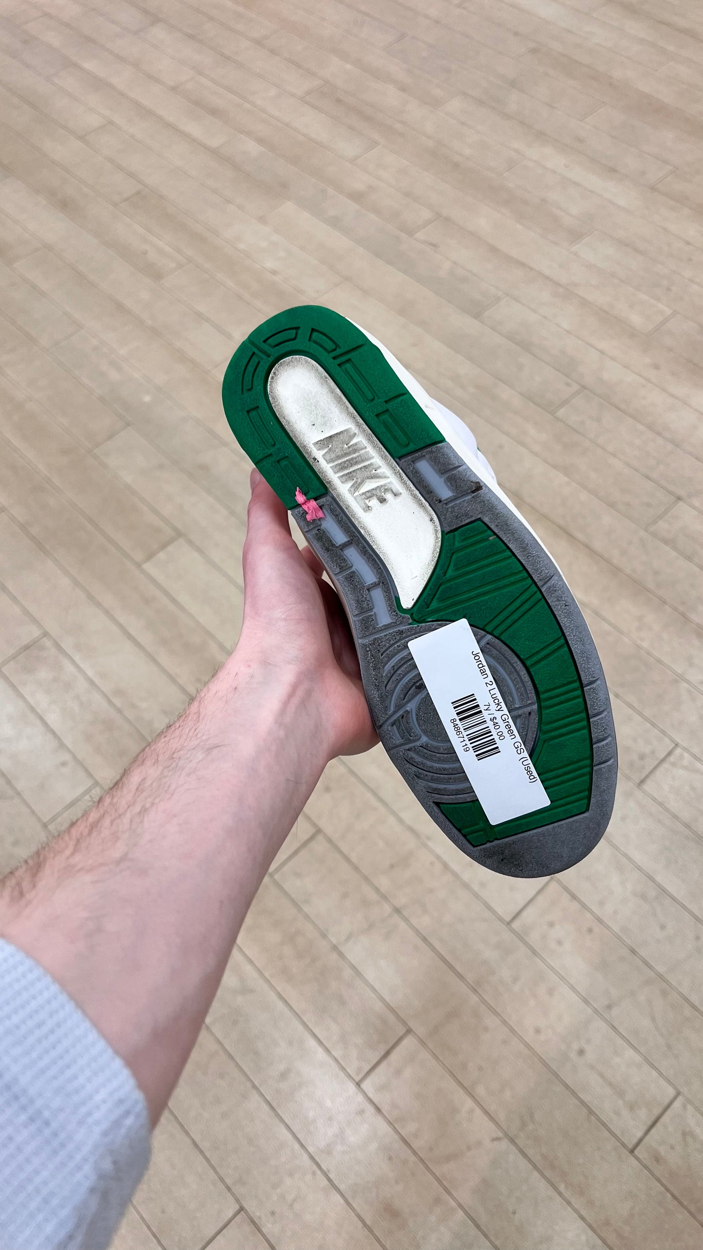 Jordan 2 Lucky Green GS (Used)