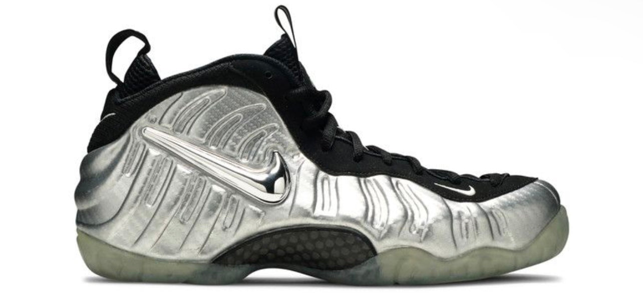 Air Foamposite Pro Silver Surfer