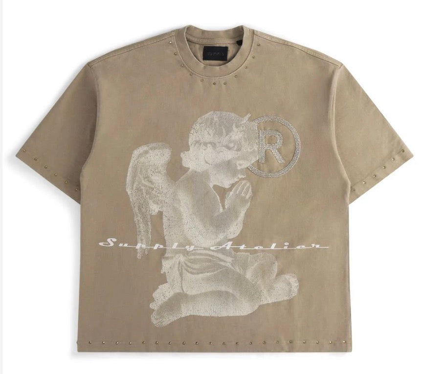 SUPPLY Prayer Tee Beige