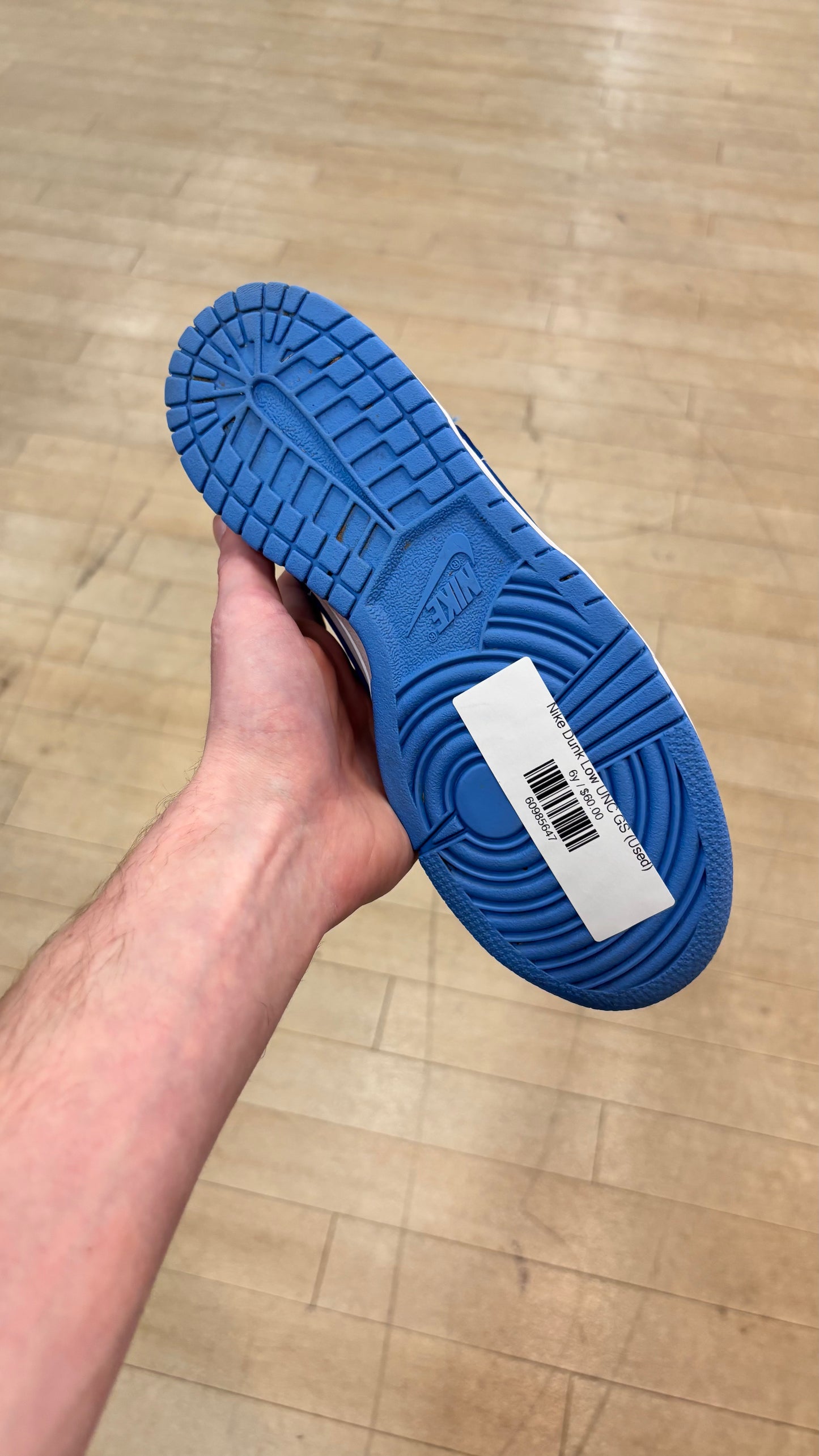 Nike Dunk Low UNC GS (Used)