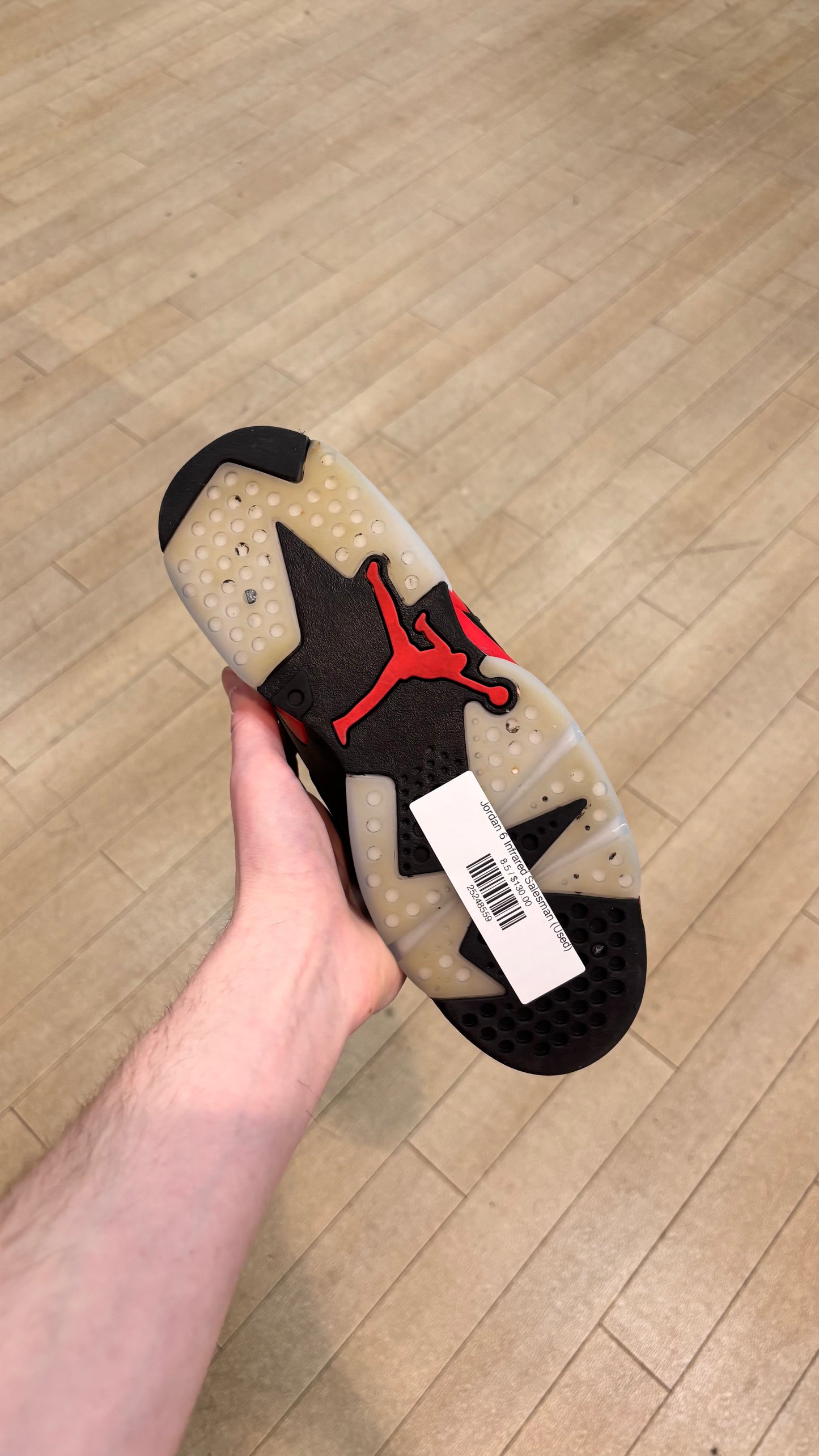 Jordan 6 Infrared Salesman (Used)