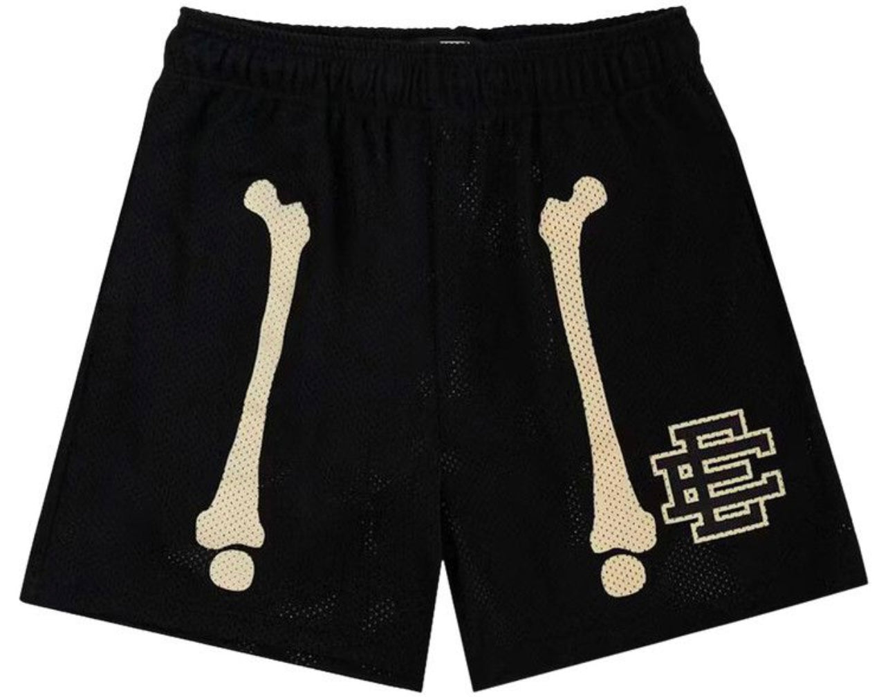 Eric Emanuel Black Bone Shorts