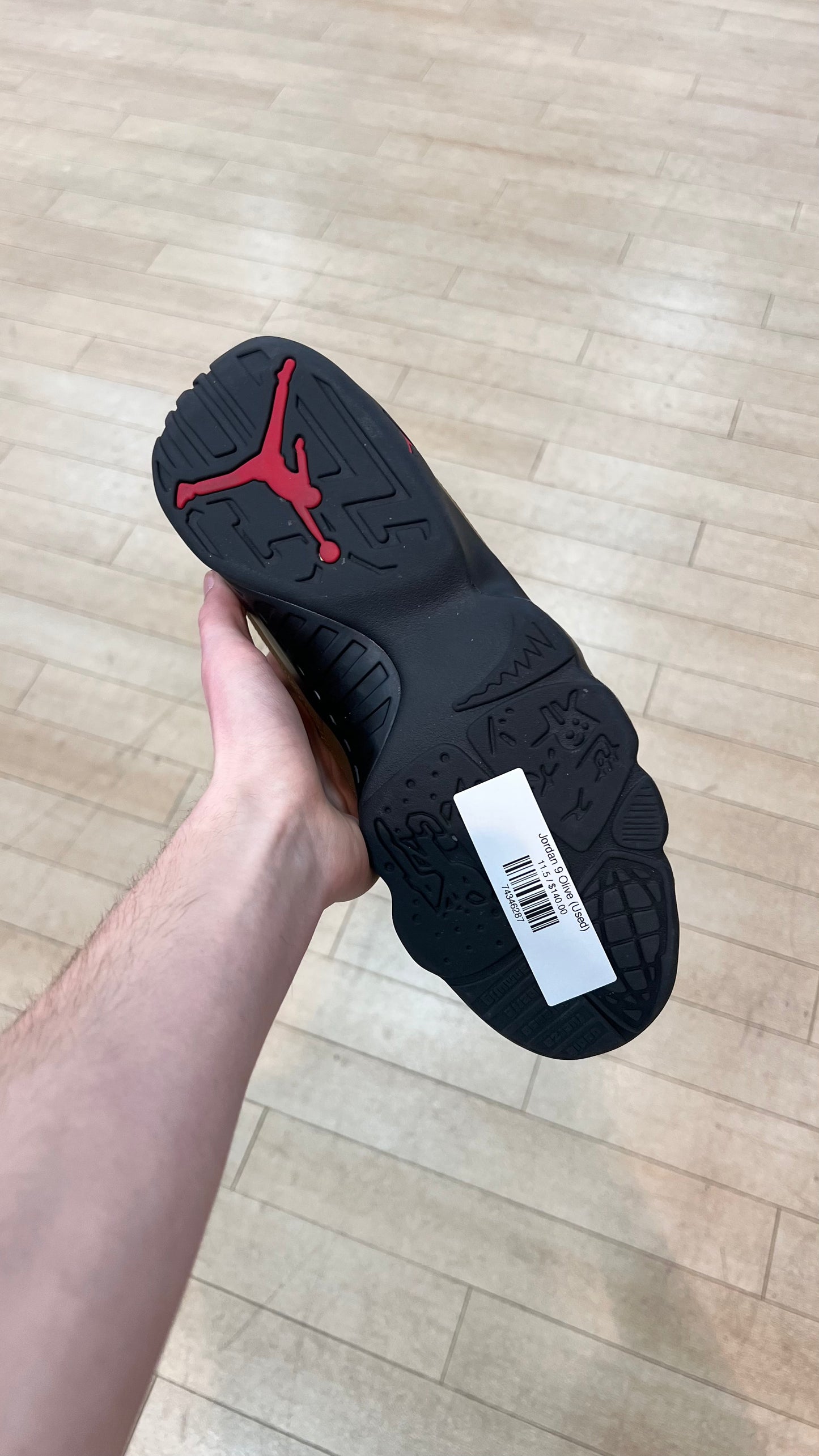 Jordan 9 Olive (Used)