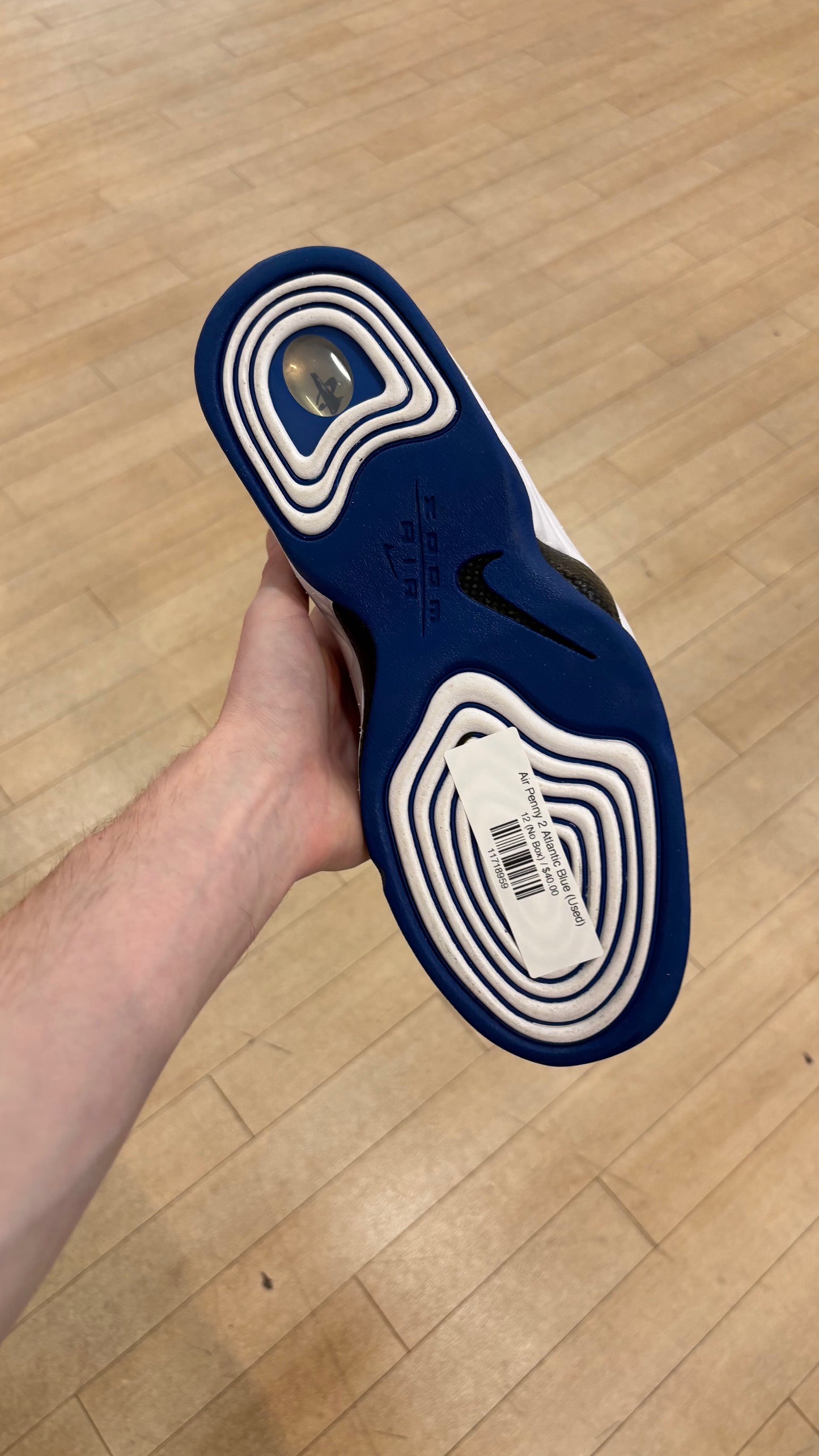 Air Penny 2 Atlantic Blue (Used)