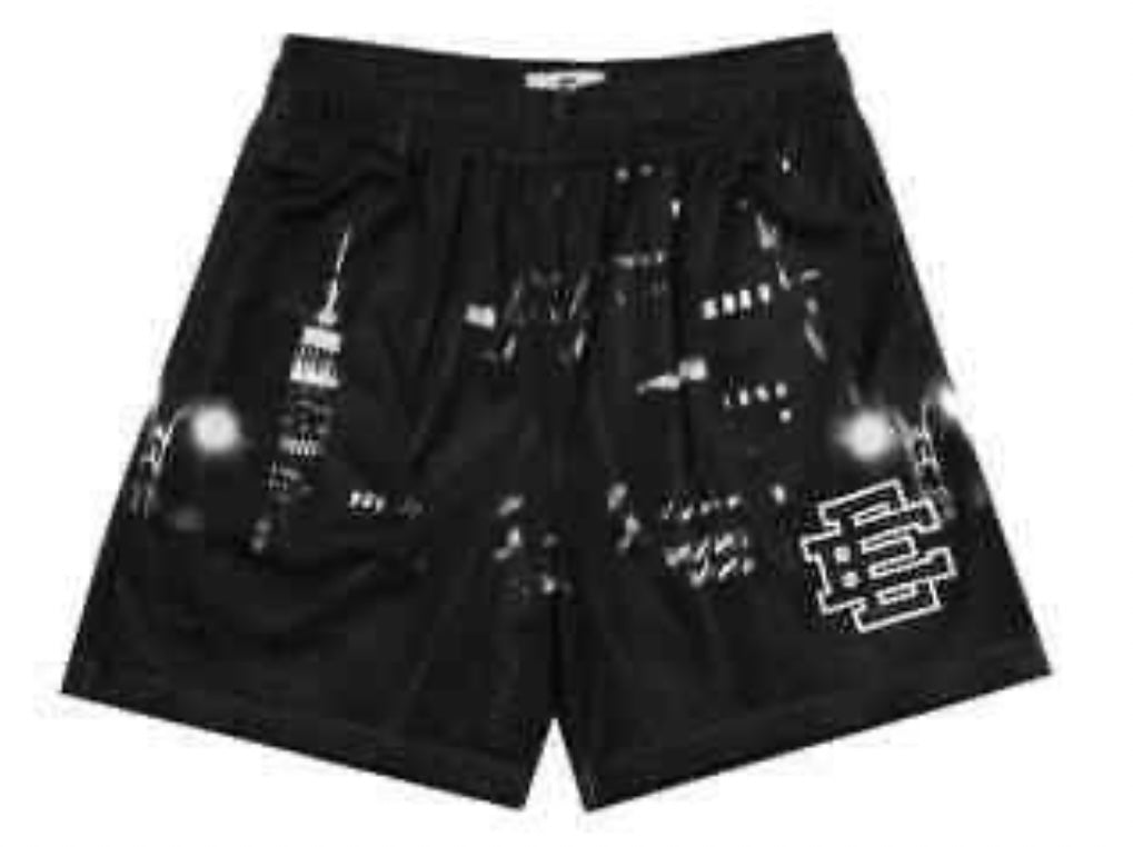 Eric Emanuel Skyline Black Shorts