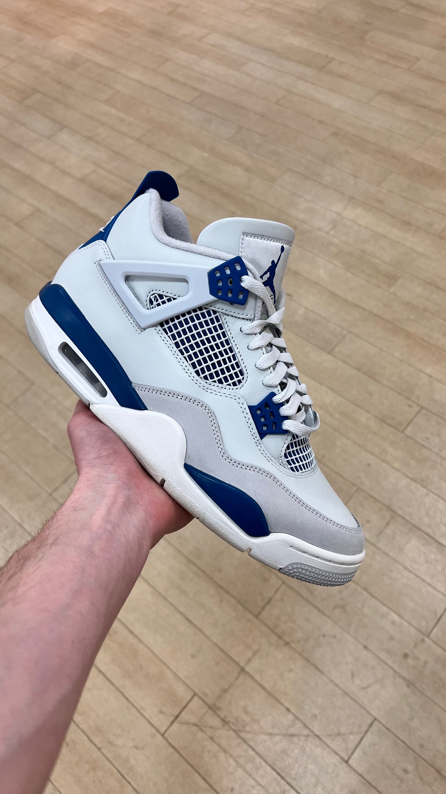 Jordan 4 Military Blue (Used)