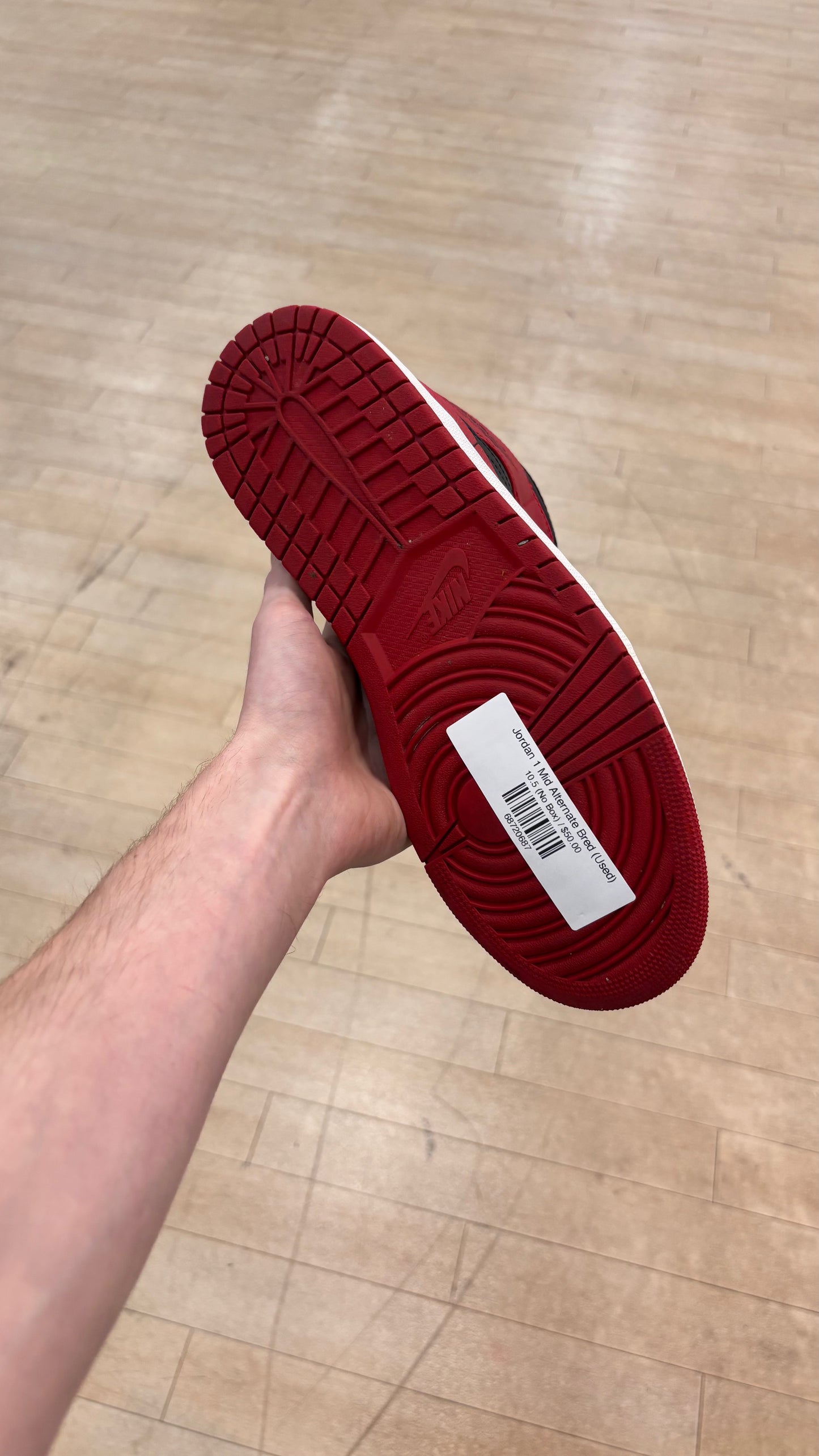 Jordan 1 Mid Alternate Bred (Used)