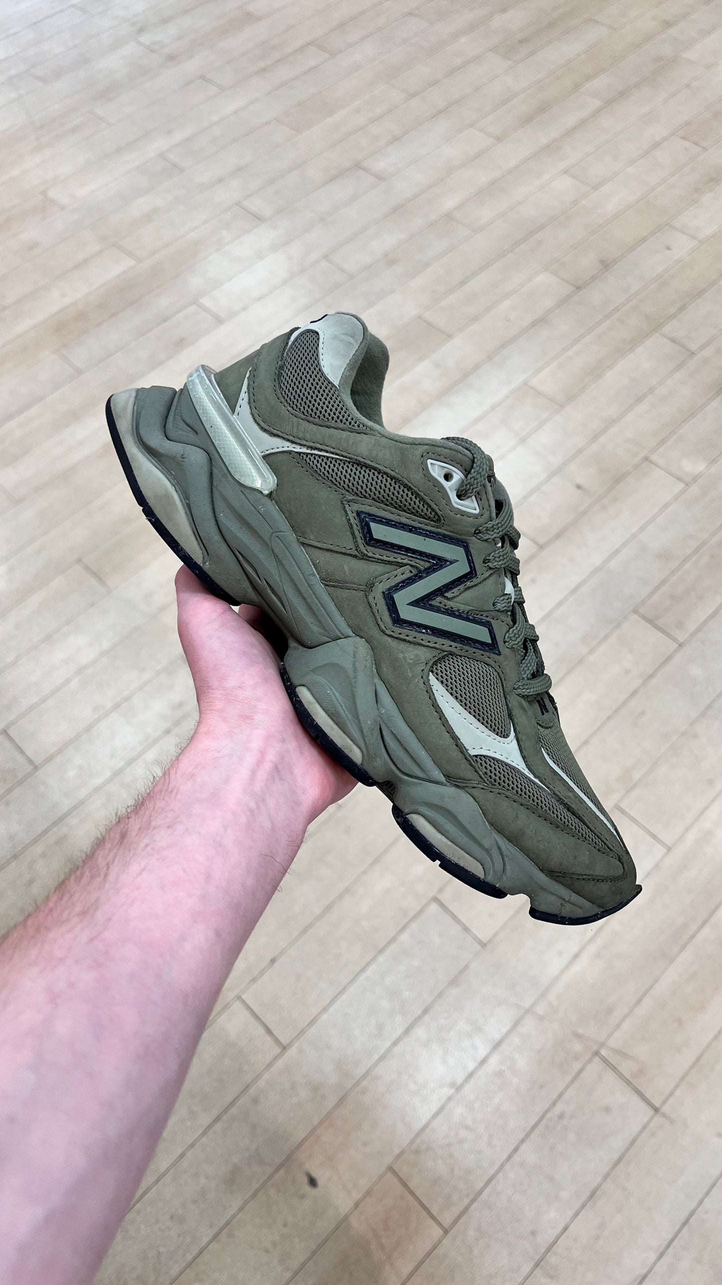 New Balance 9060 Dark Olive (Used)