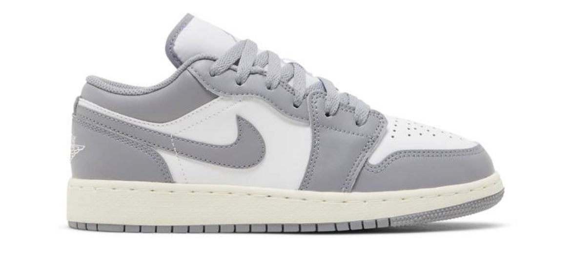 Jordan 1 Low Vintage Grey GS