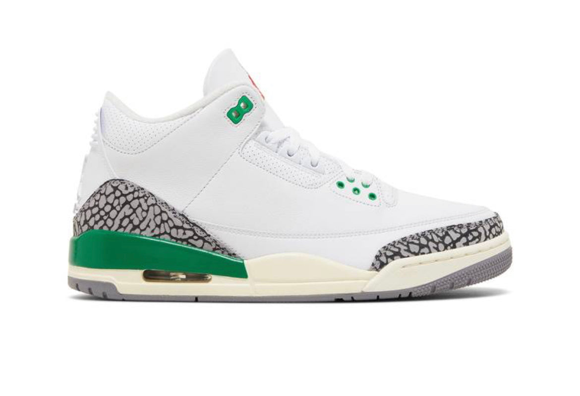 Jordan 3 Lucky Green W