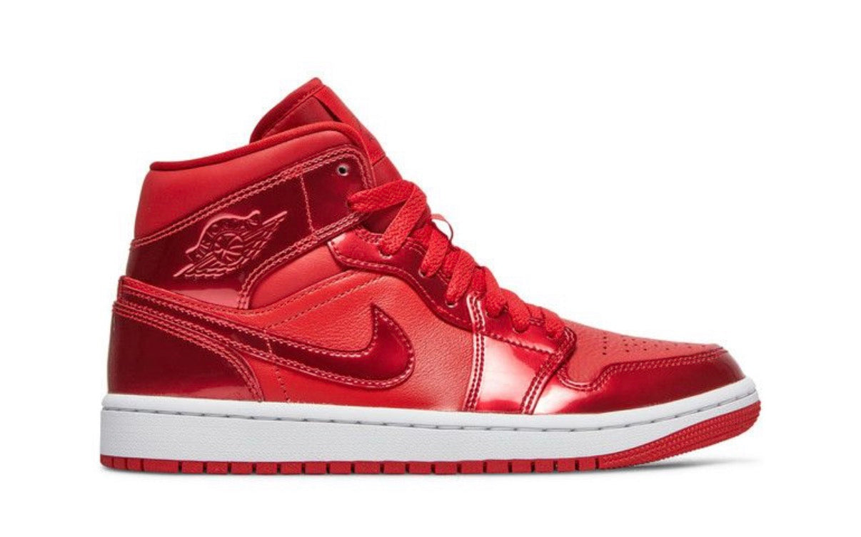 Jordan 1 Mid Red Pomegranate W (Used)