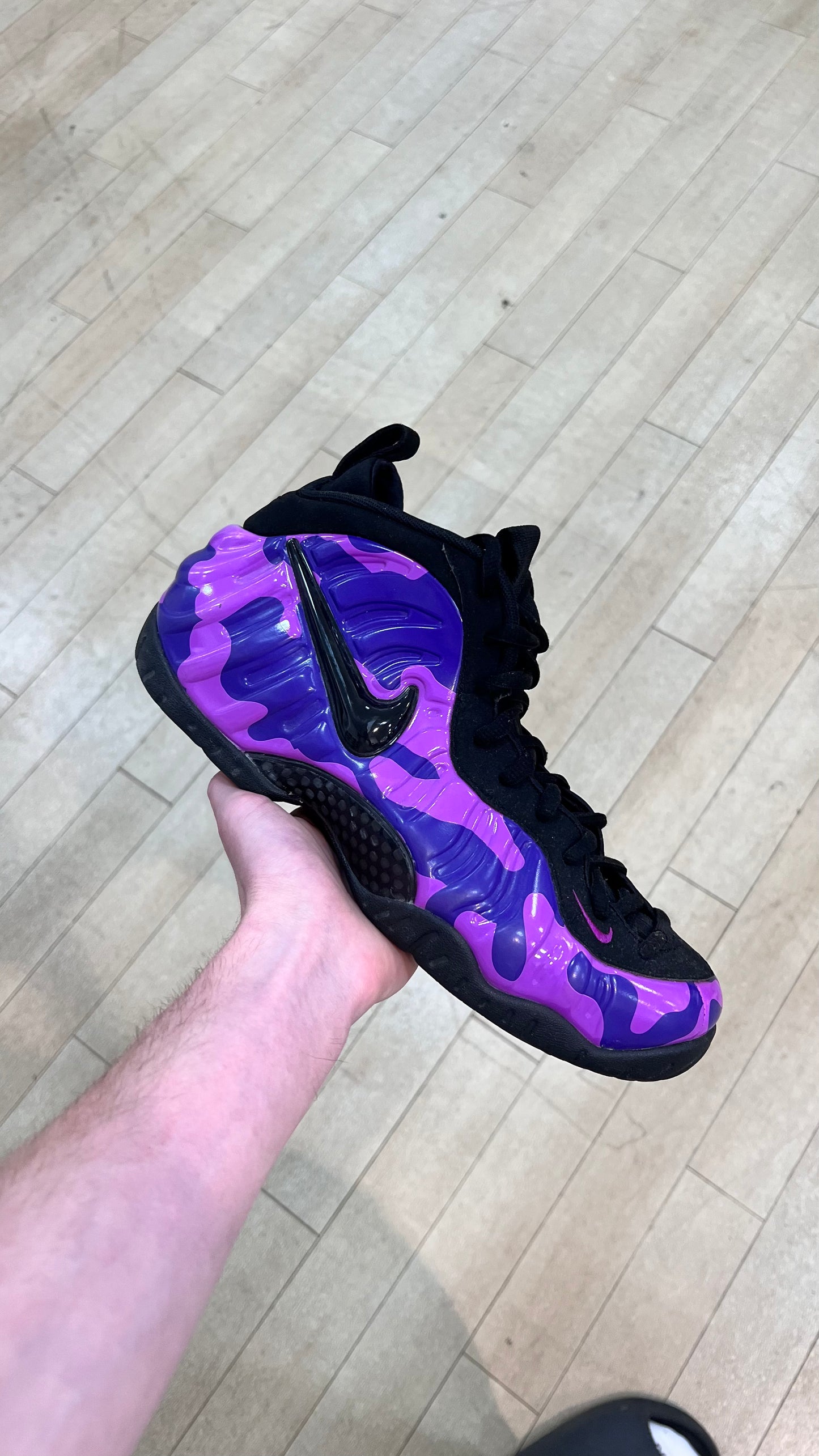 Air Foamposite Pro Purple Camo (Used)