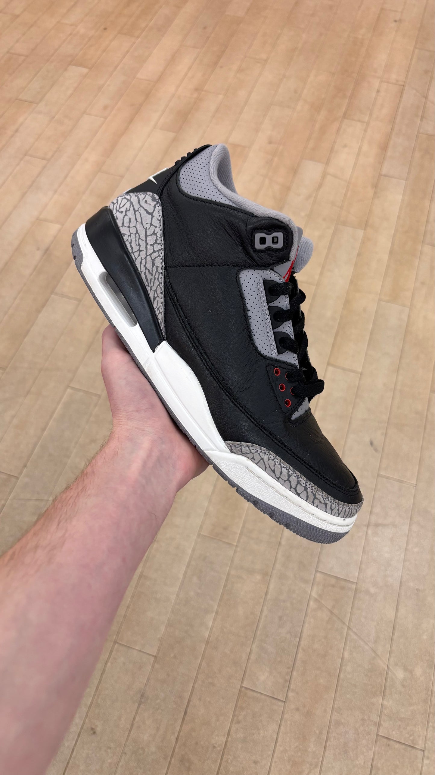 Jordan 3 Black Cement (Used)