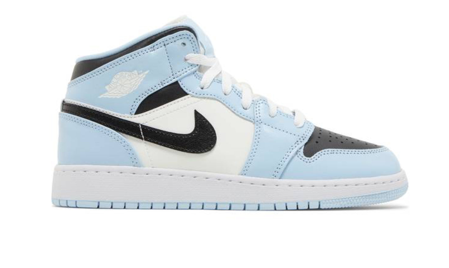 Jordan 1 Mid Ice Blue GS