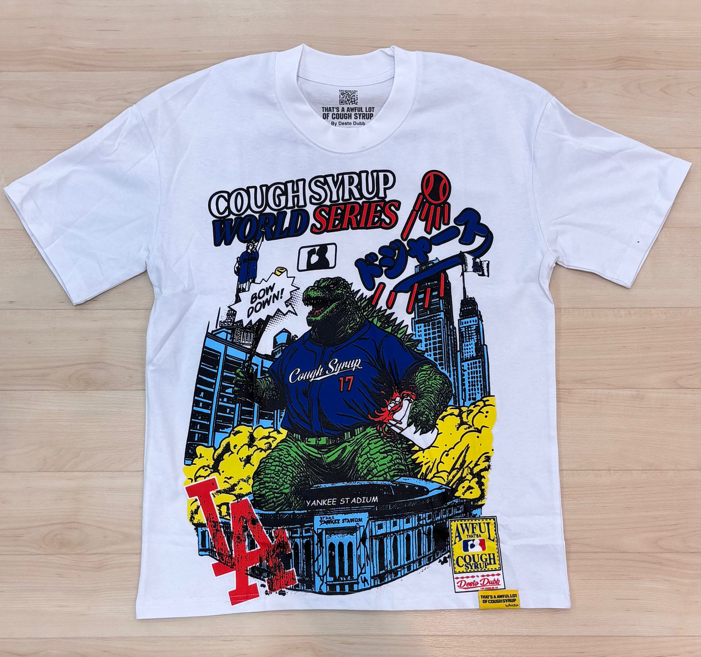 Cough Syrup World Series Tee