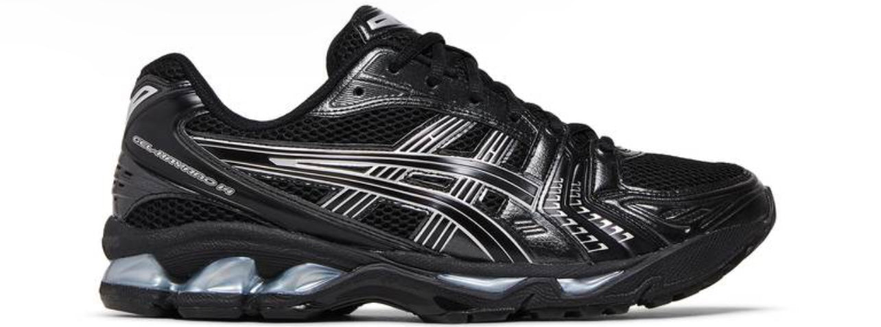 ASICS Gel Kayano 14 Black Pure Silver