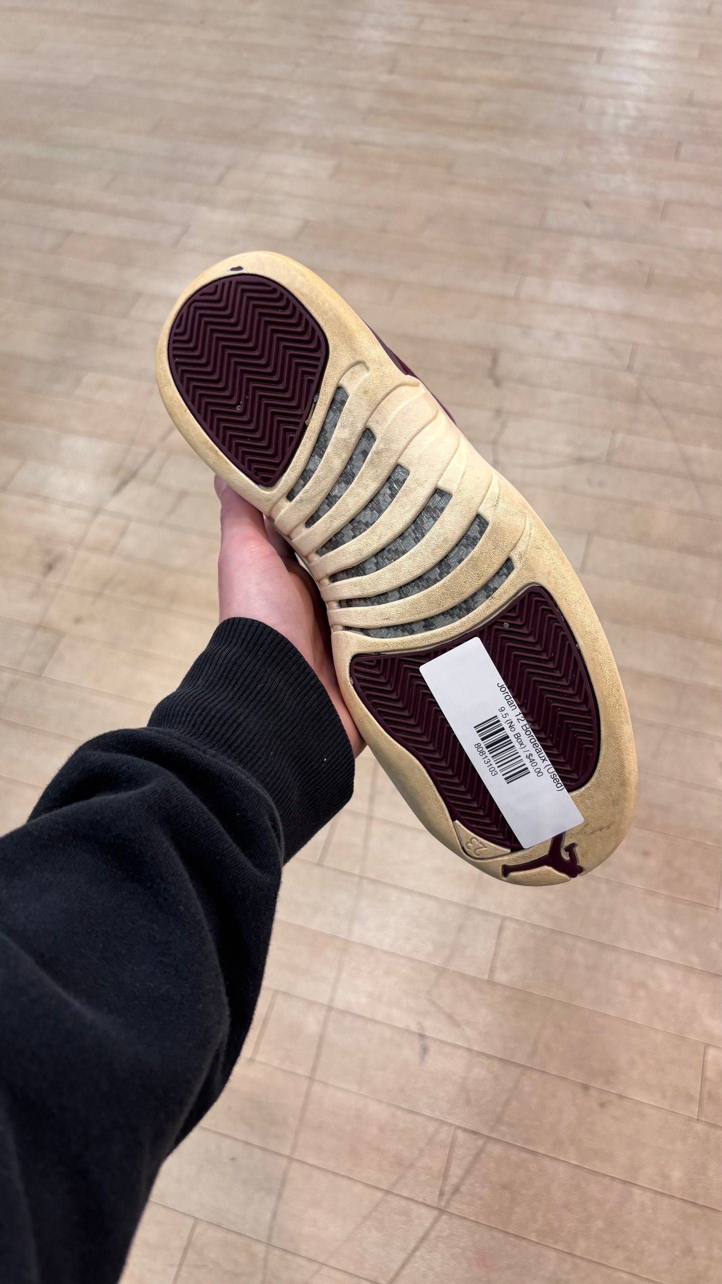 Jordan 12 Bordeaux (Used)