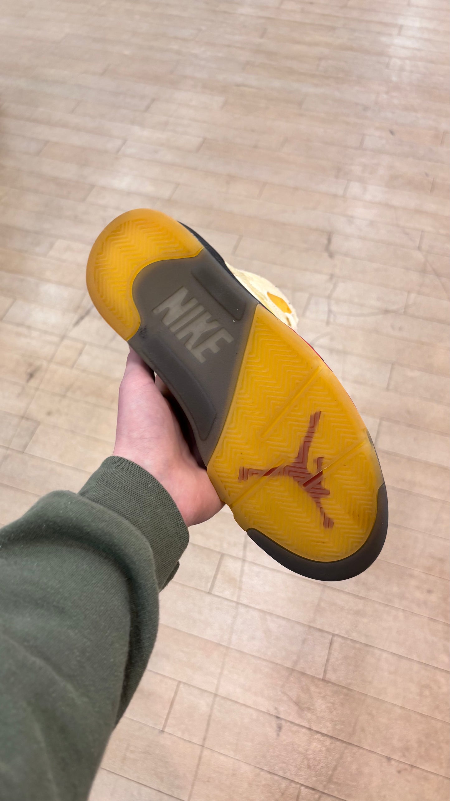 Jordan 5 Off White Sail (Used)
