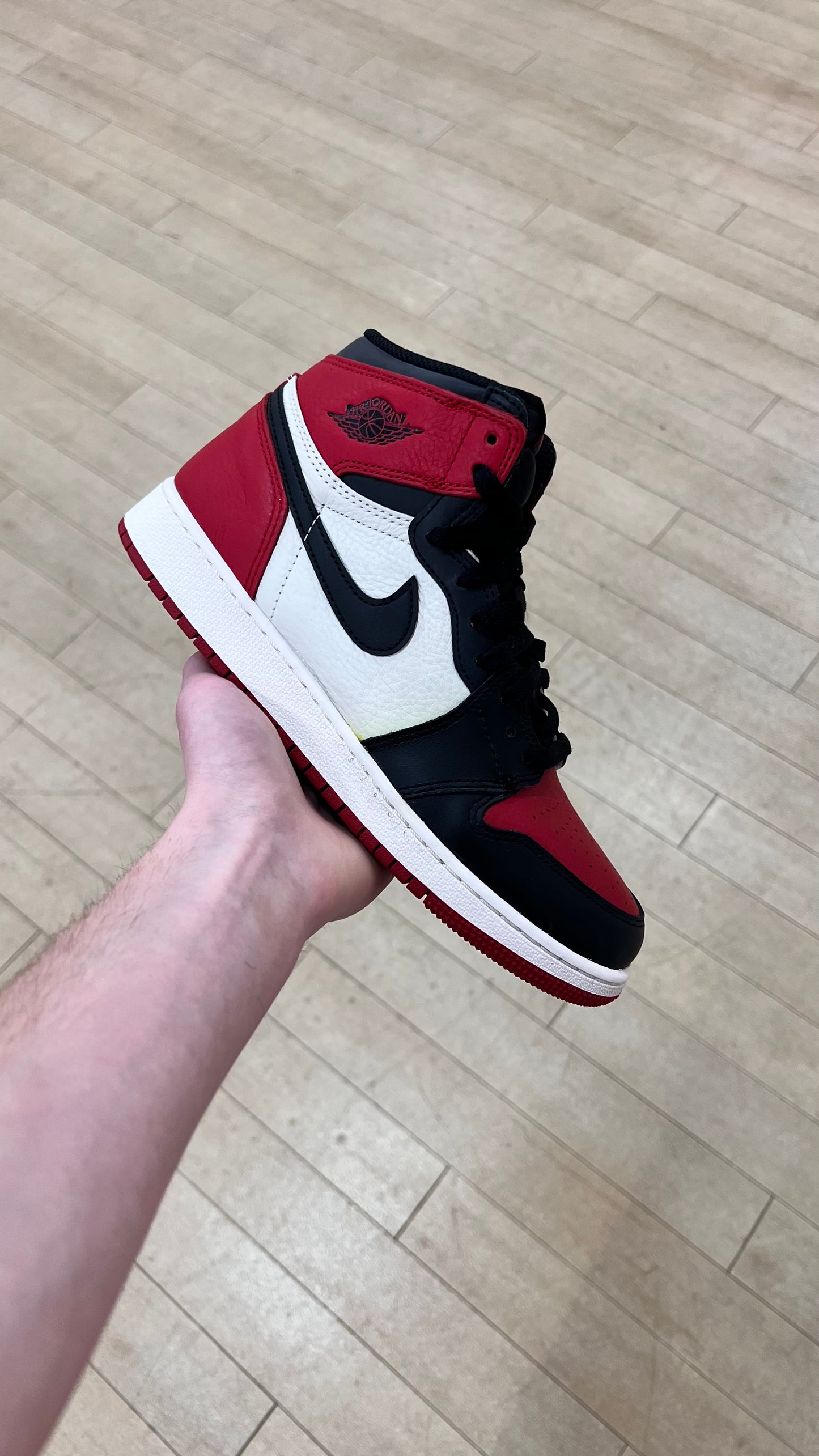 Jordan 1 High Bred Toe GS (Used)
