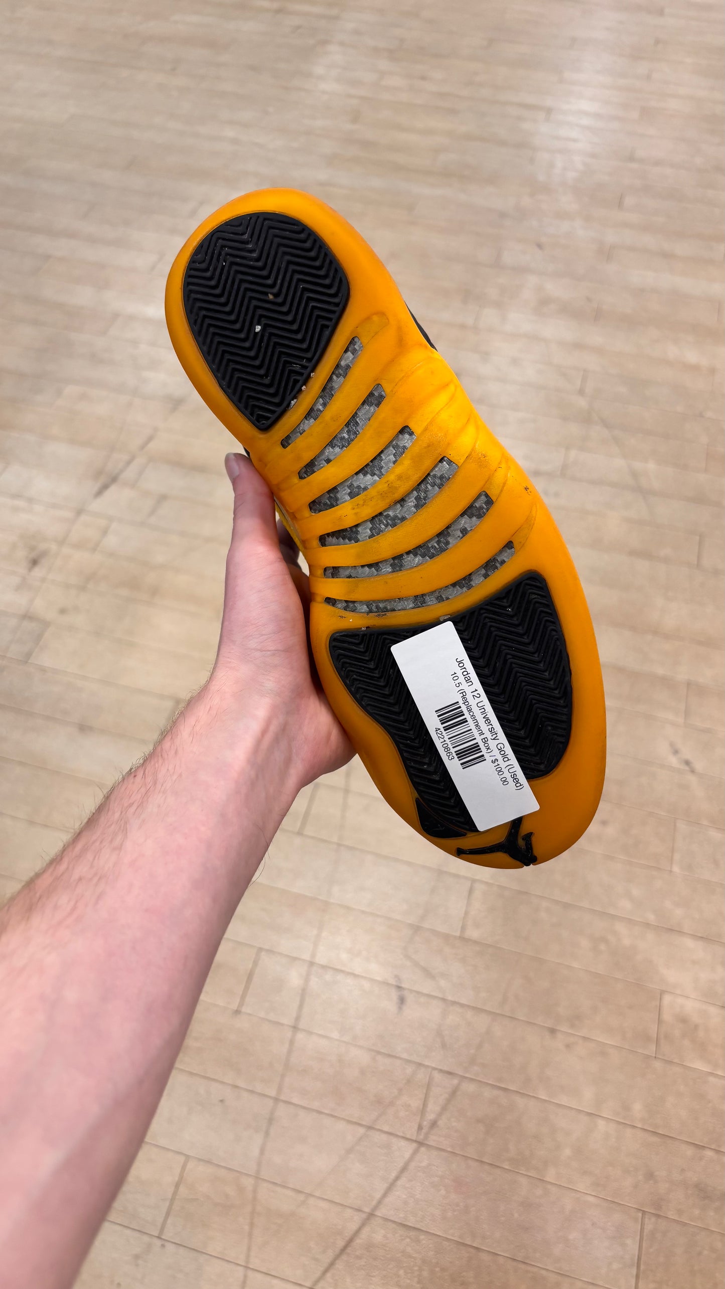 Jordan 12 University Gold (Used)