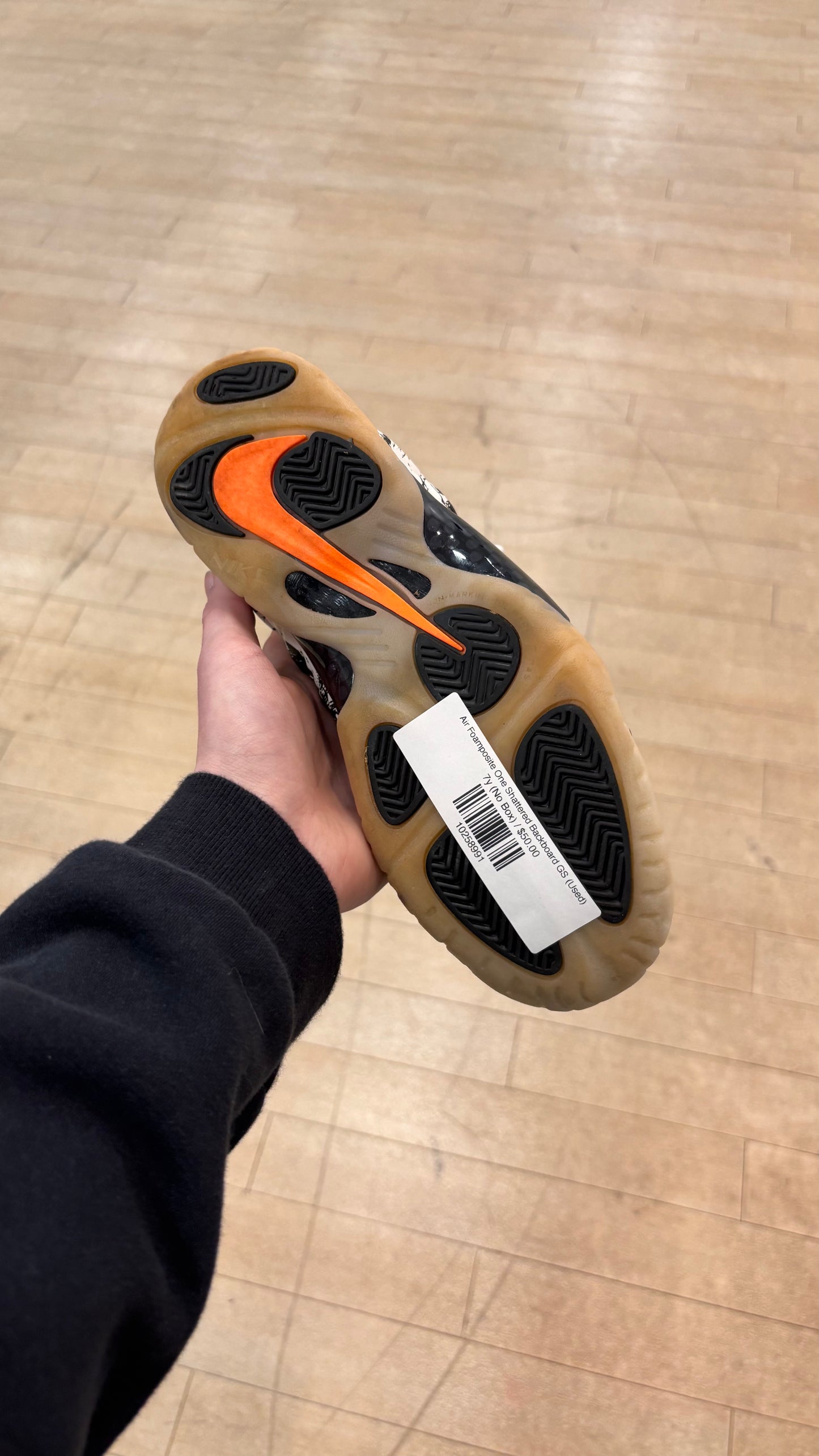 Air Foamposite One Shattered Backboard GS (Used)