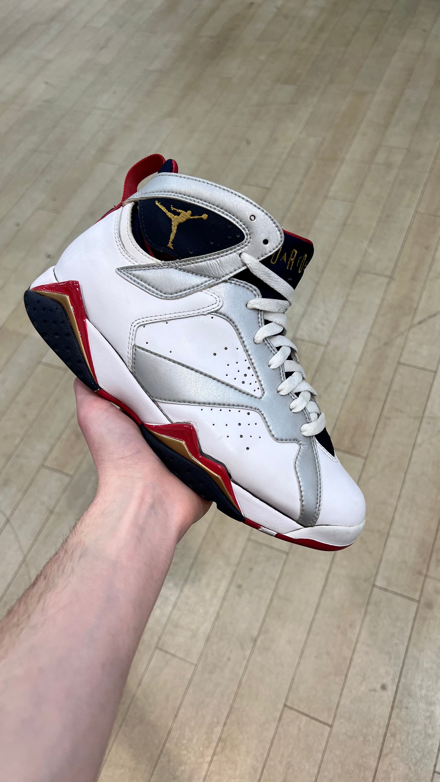 Jordan 7 Olympic (Used, Minor Sole Separation)
