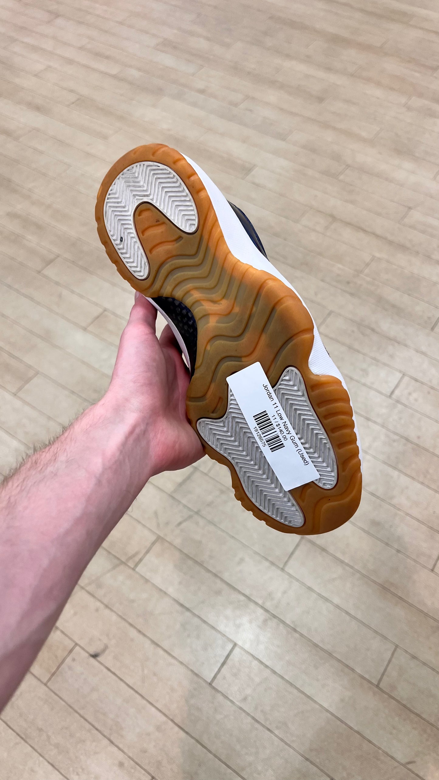Jordan 11 Low Navy Gum (Used)