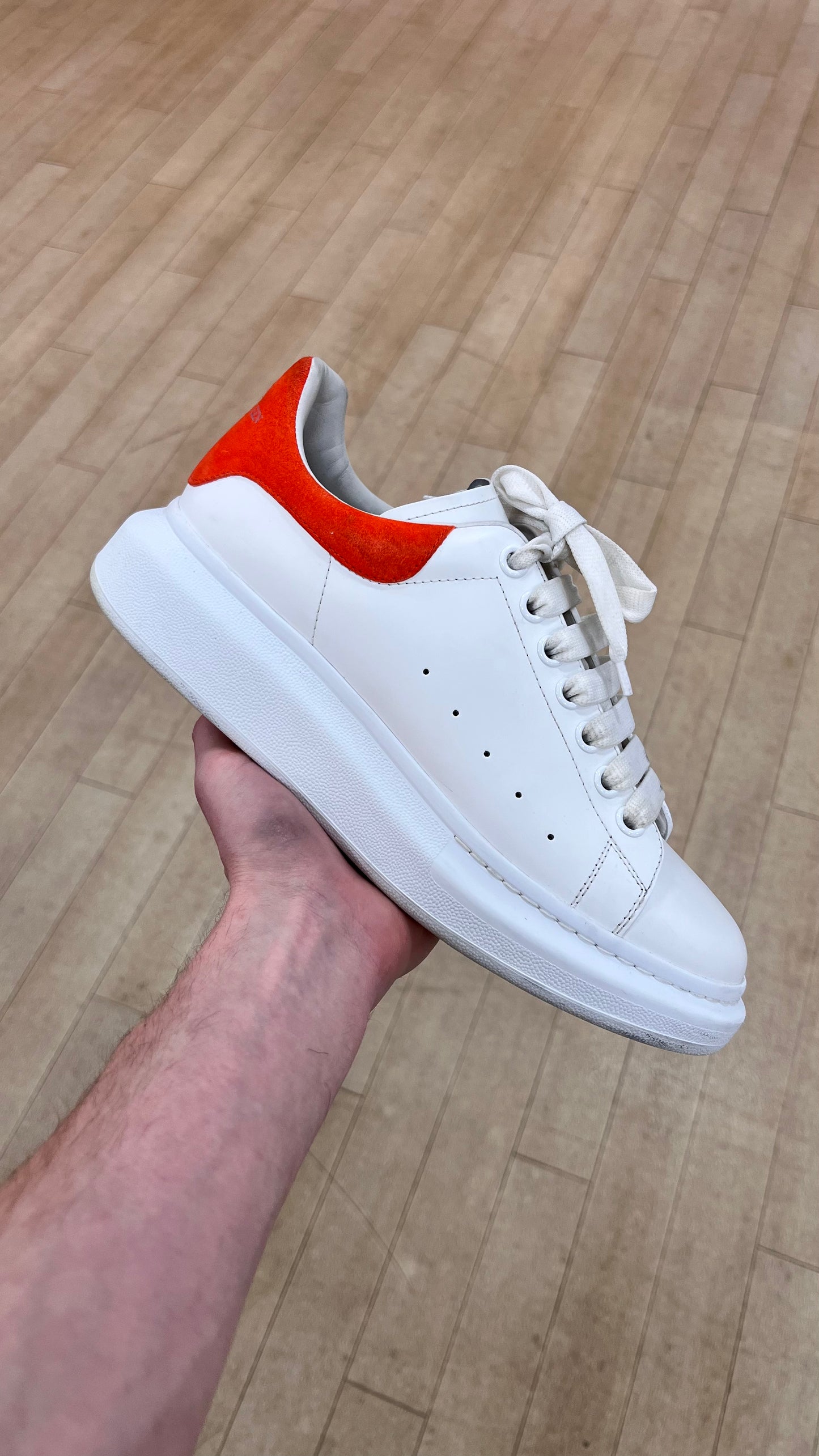 Alexander McQueen Oversized White & Orange (Used)