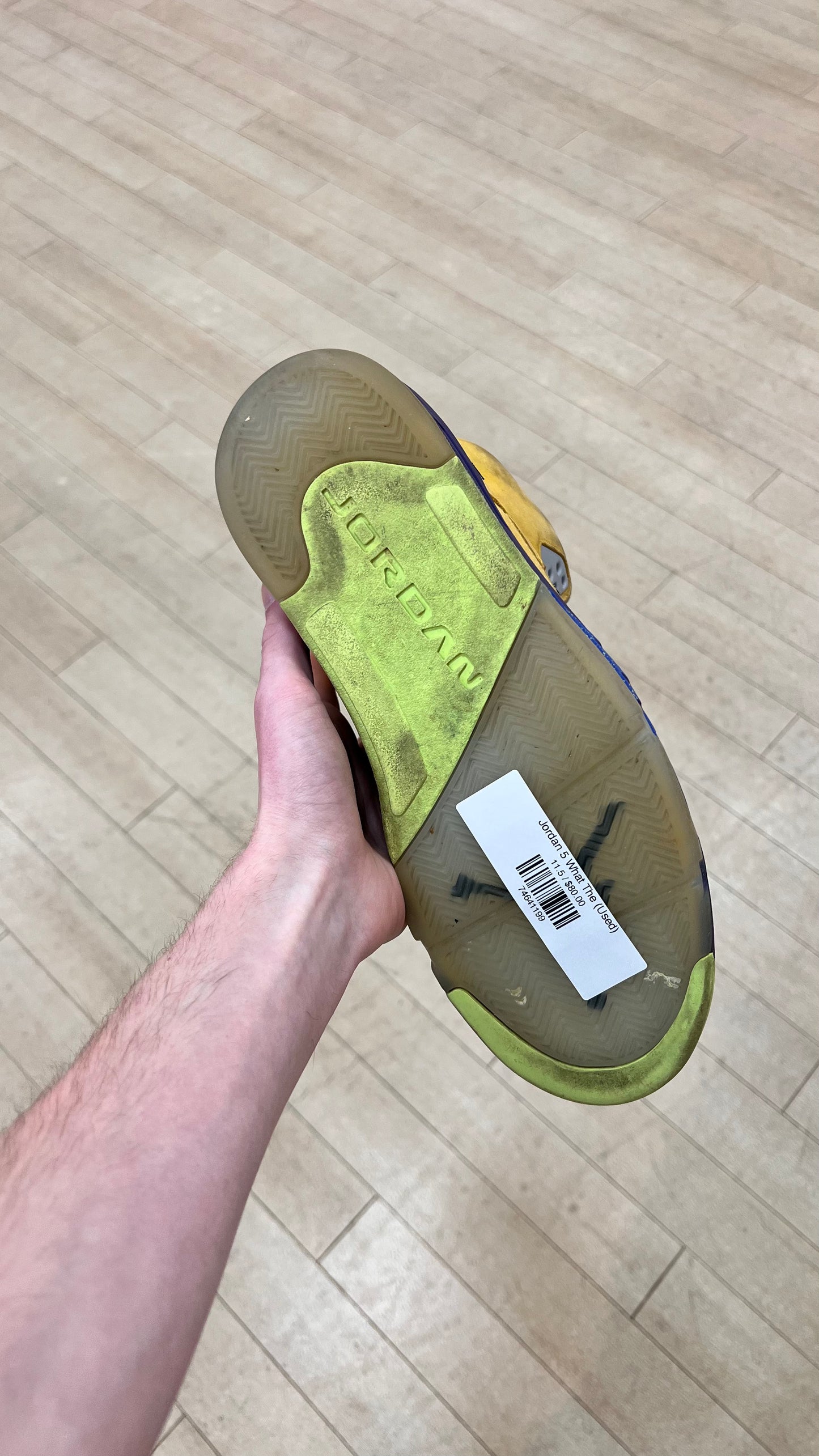 Jordan 5 What The (Used)