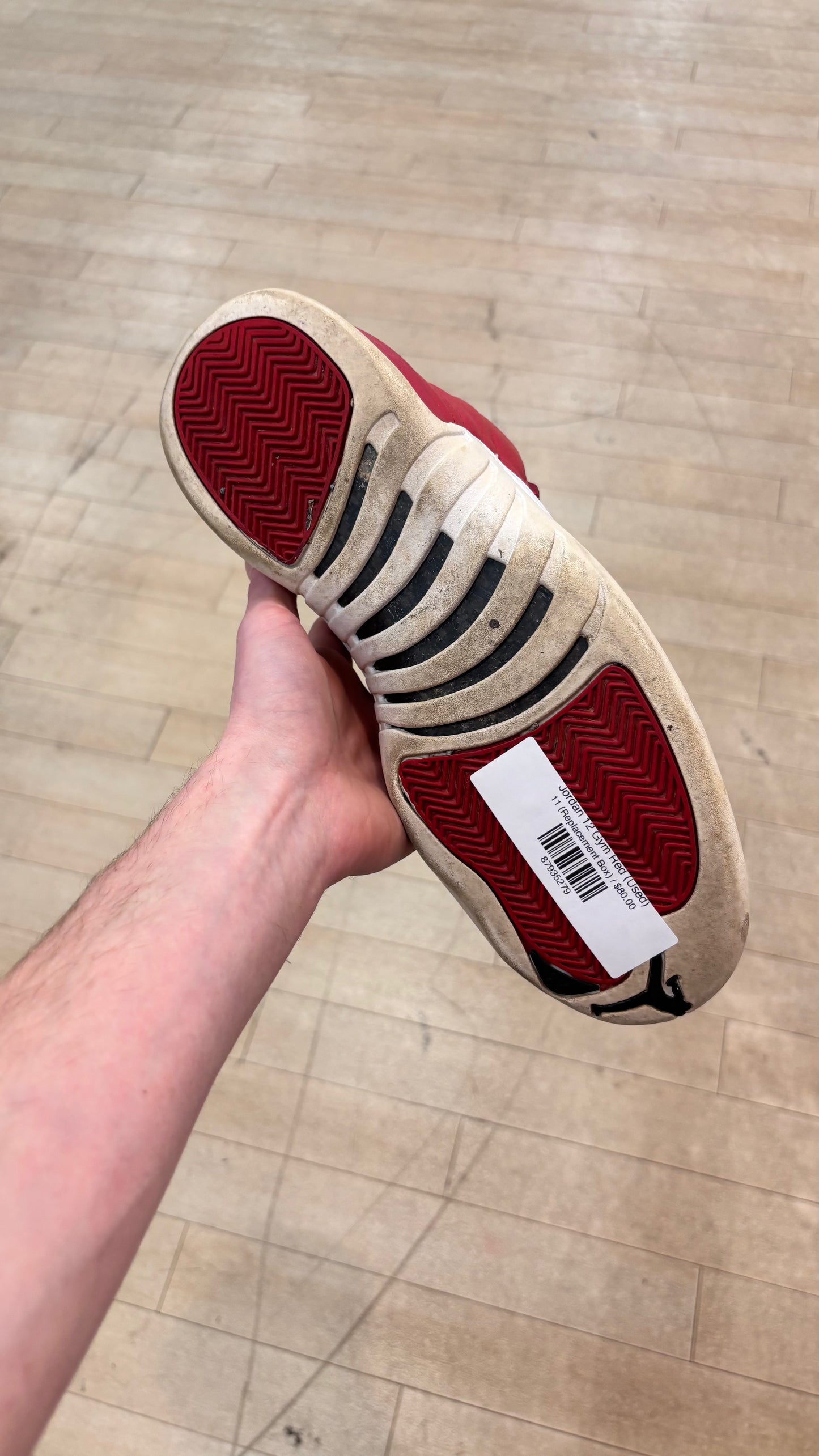 Jordan 12 Gym Red (Used)