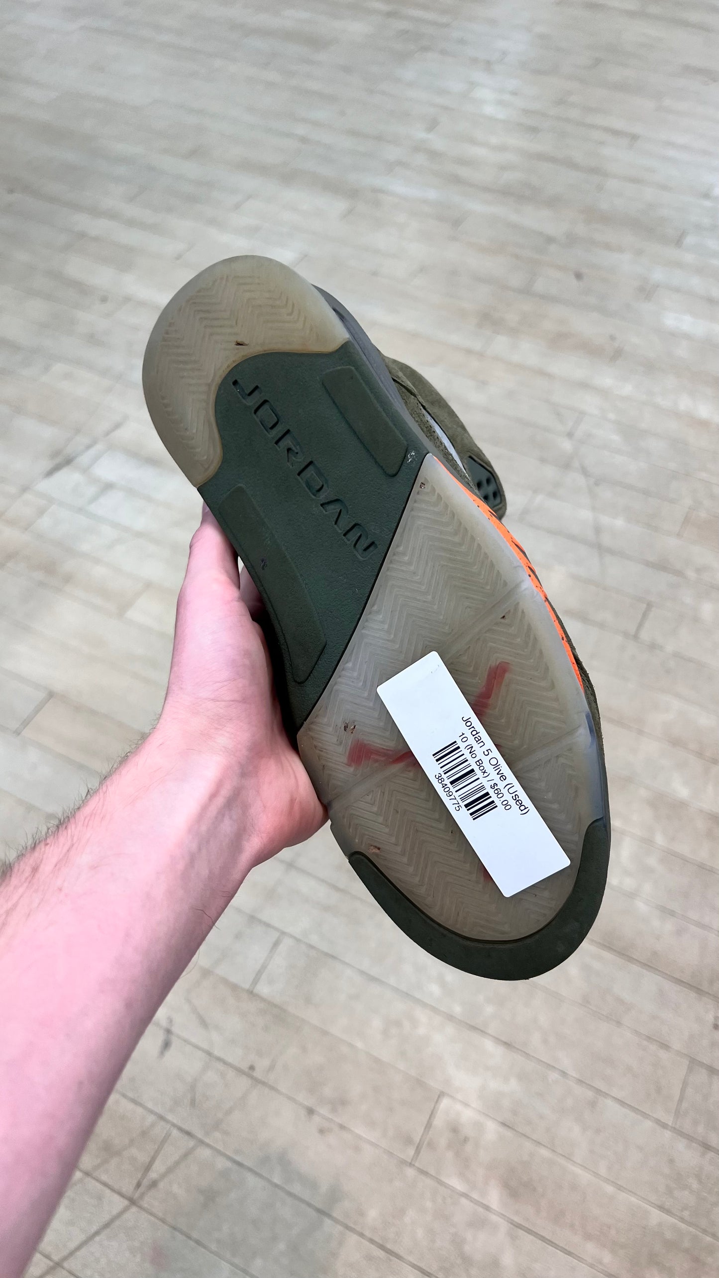 Jordan 5 Olive (Used)