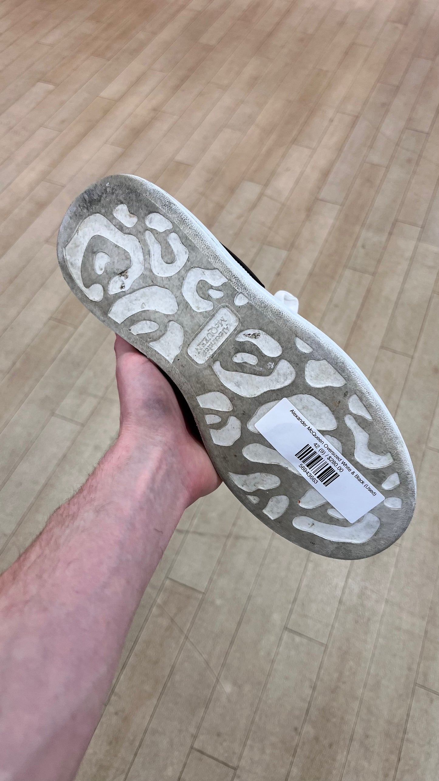 Alexander McQueen Oversized White & Black (Used)