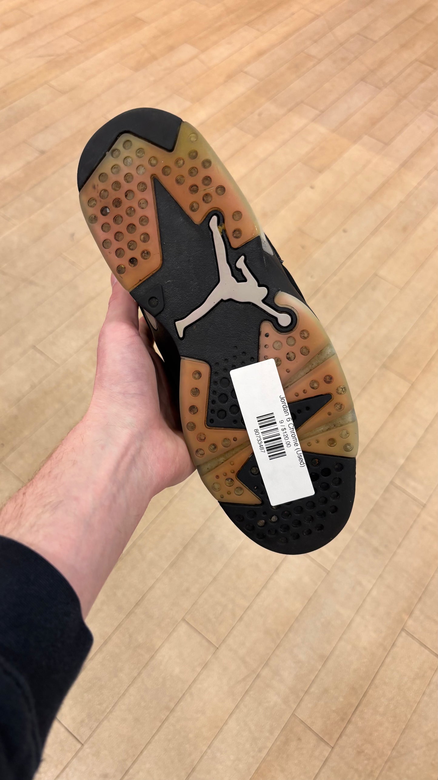 Jordan 6 Chrome (Used)