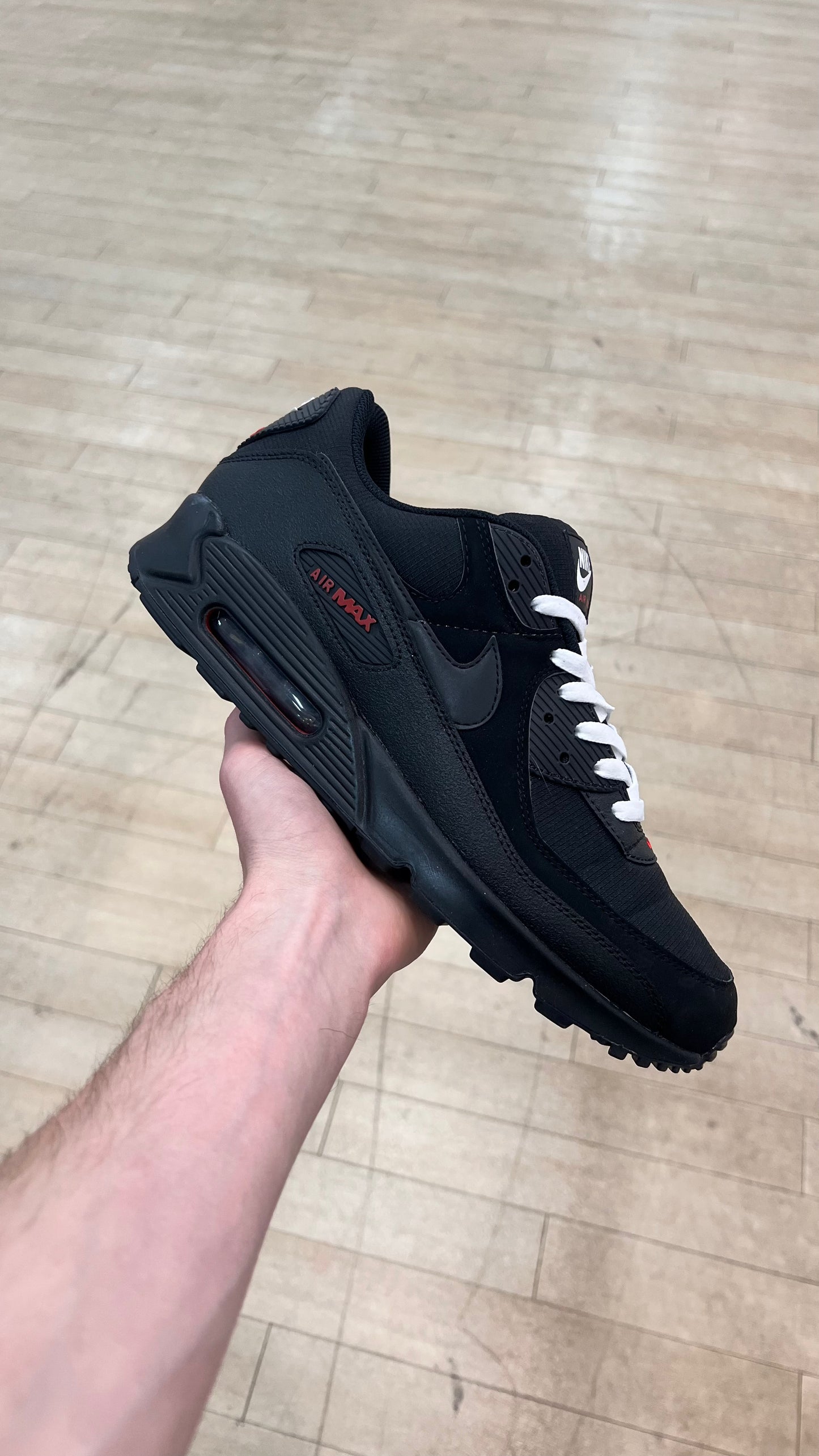 Air Max 90 Black Red (Used)