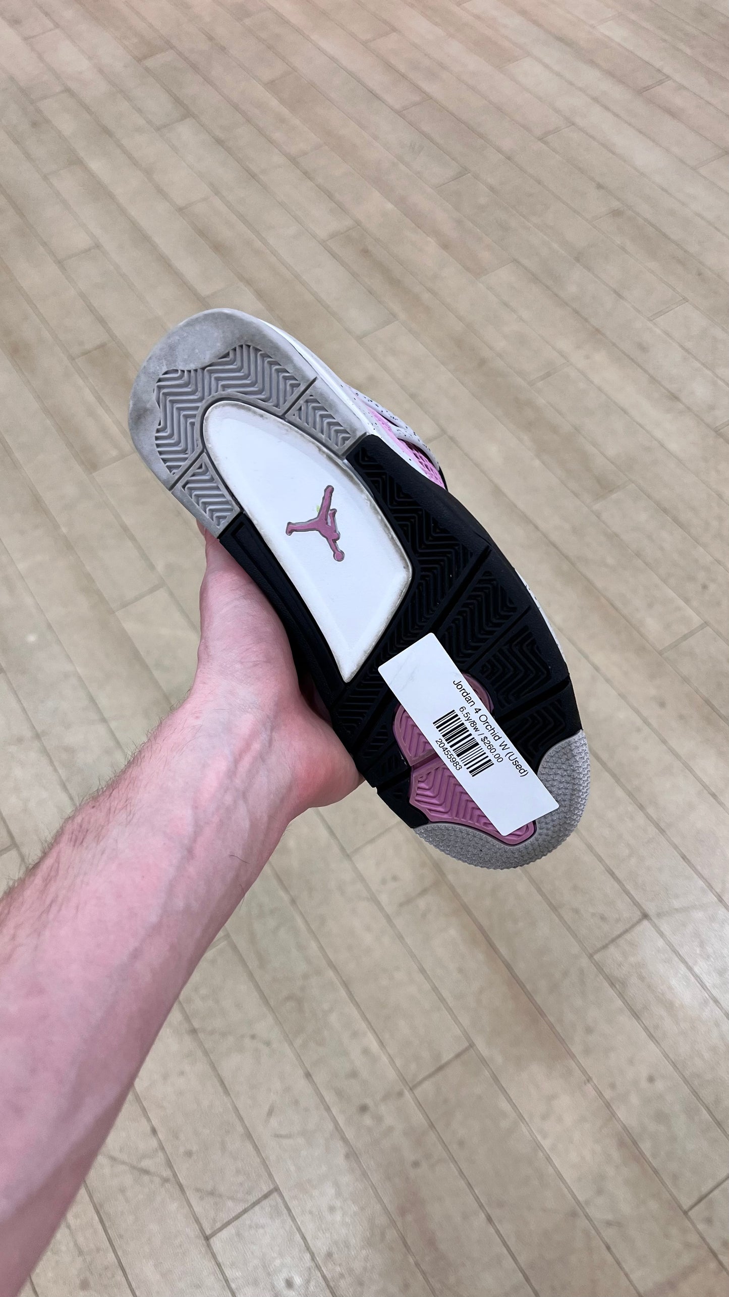 Jordan 4 Orchid W (Used)