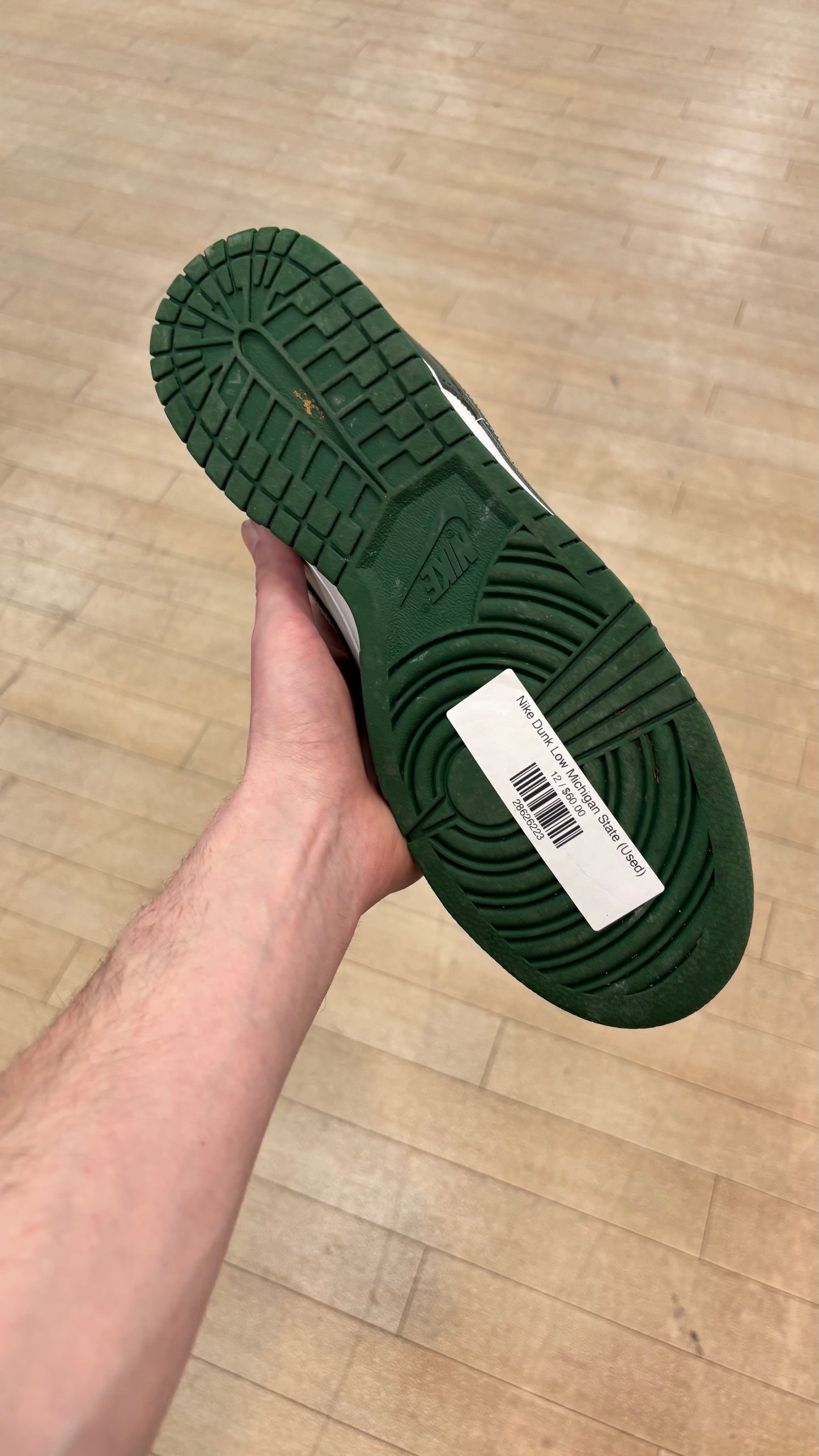 Nike Dunk Low Michigan State (Used)