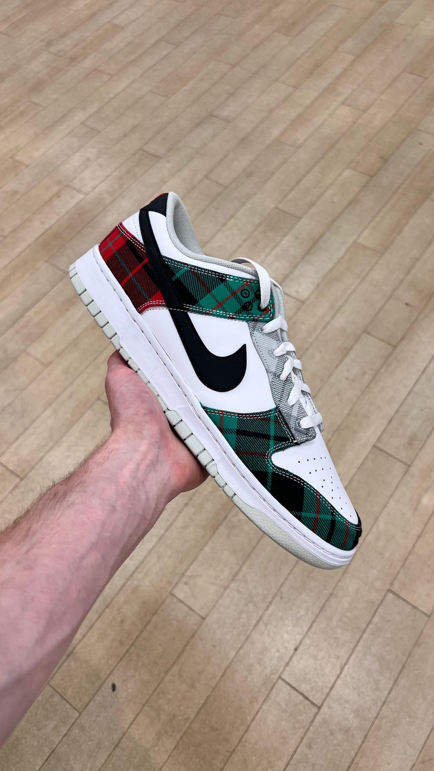 Nike Dunk Low Tartan Plaid (Used)