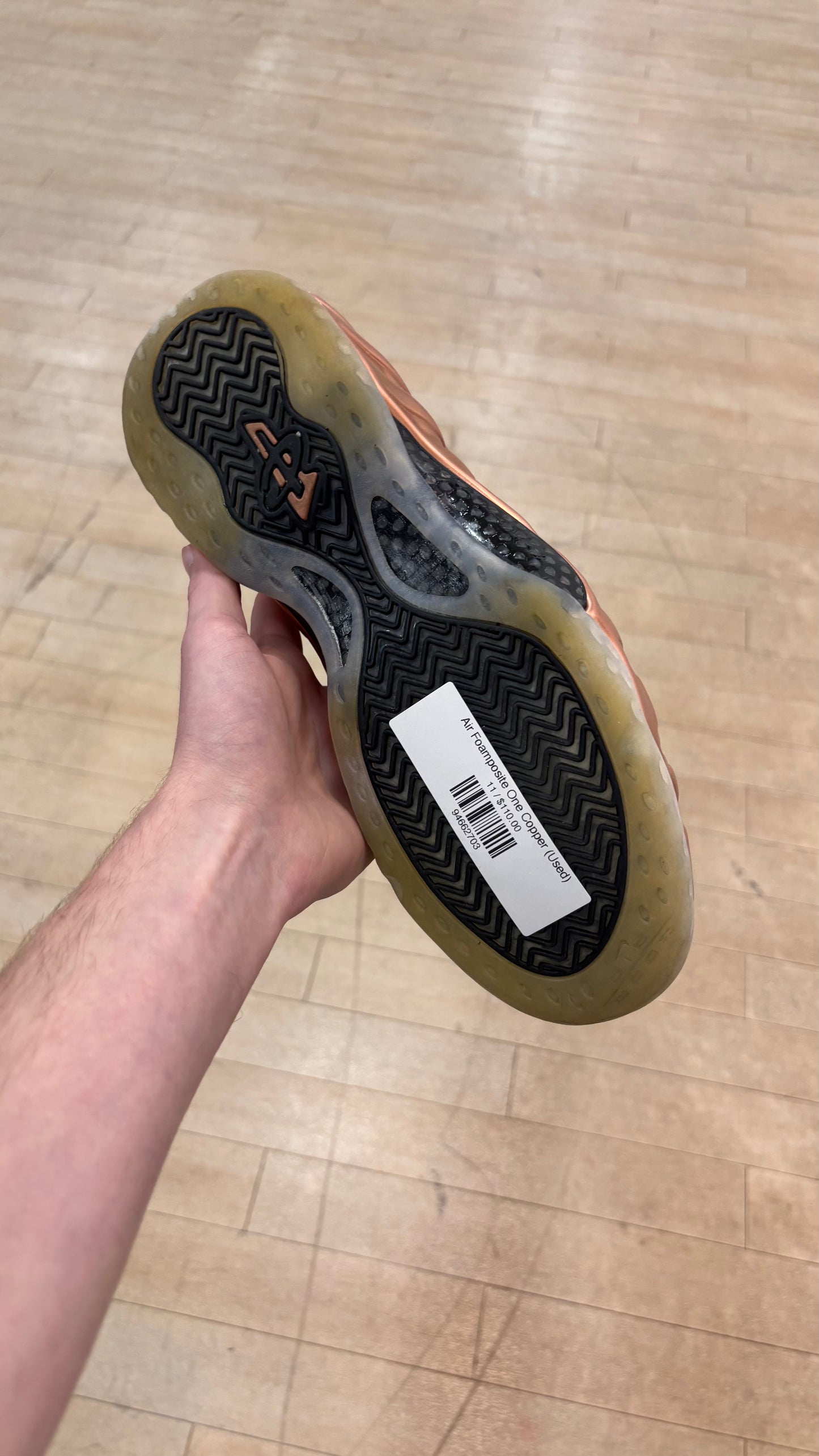 Air Foamposite One Copper (Used)