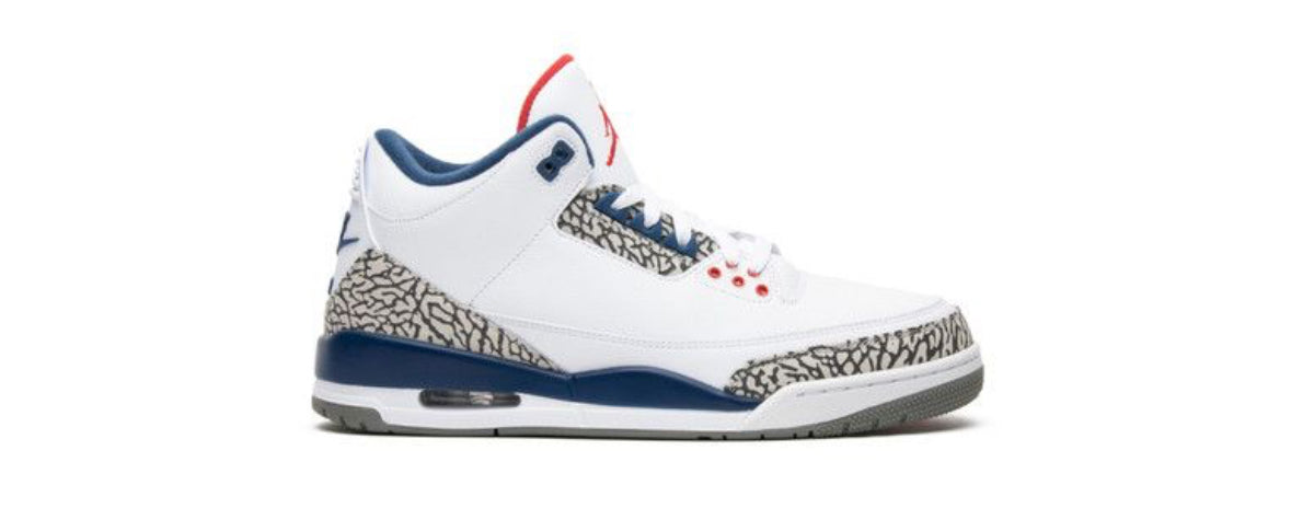 Jordan 3 True Blue (Used)
