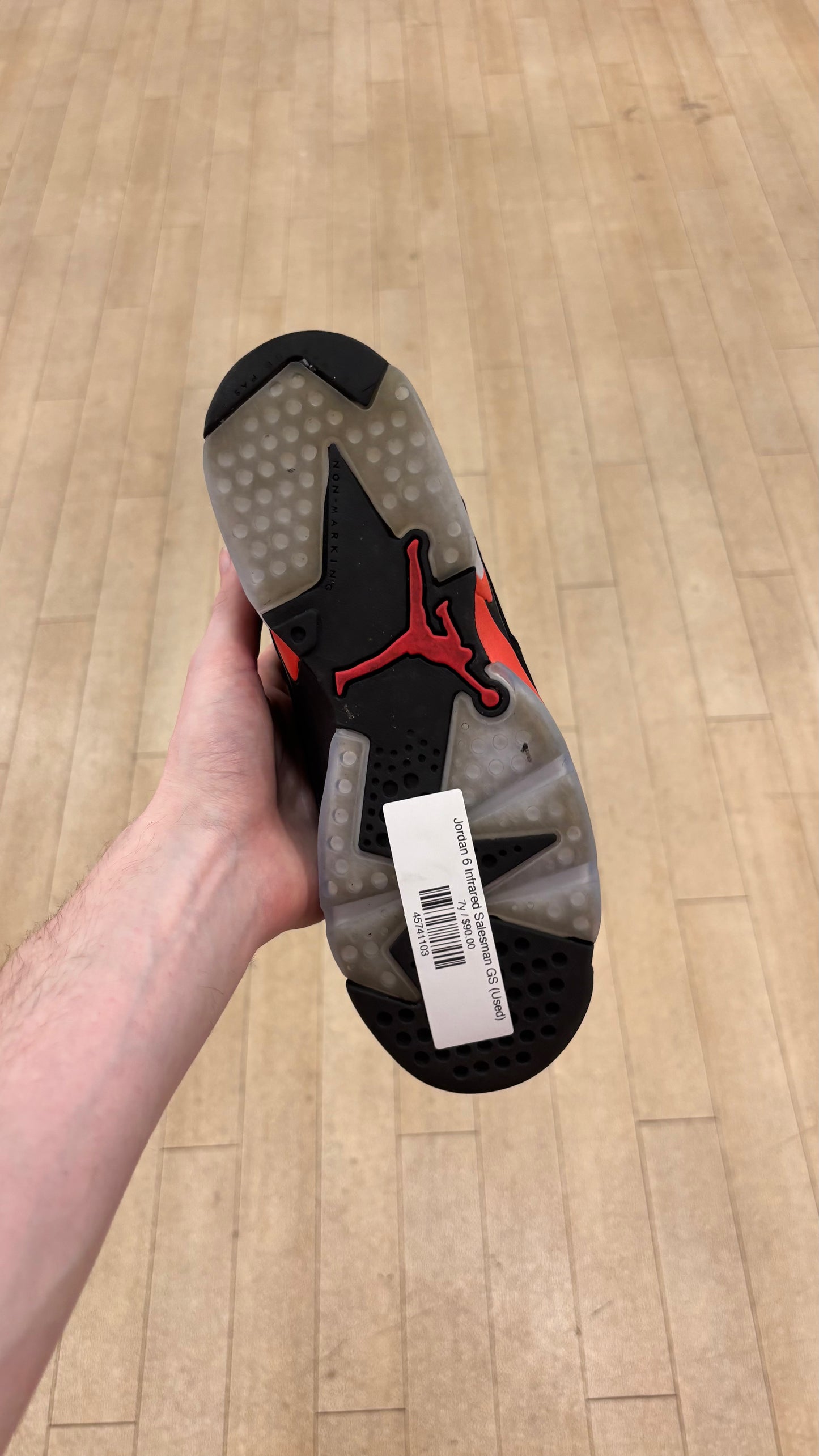 Jordan 6 Infrared Salesman GS (Used)