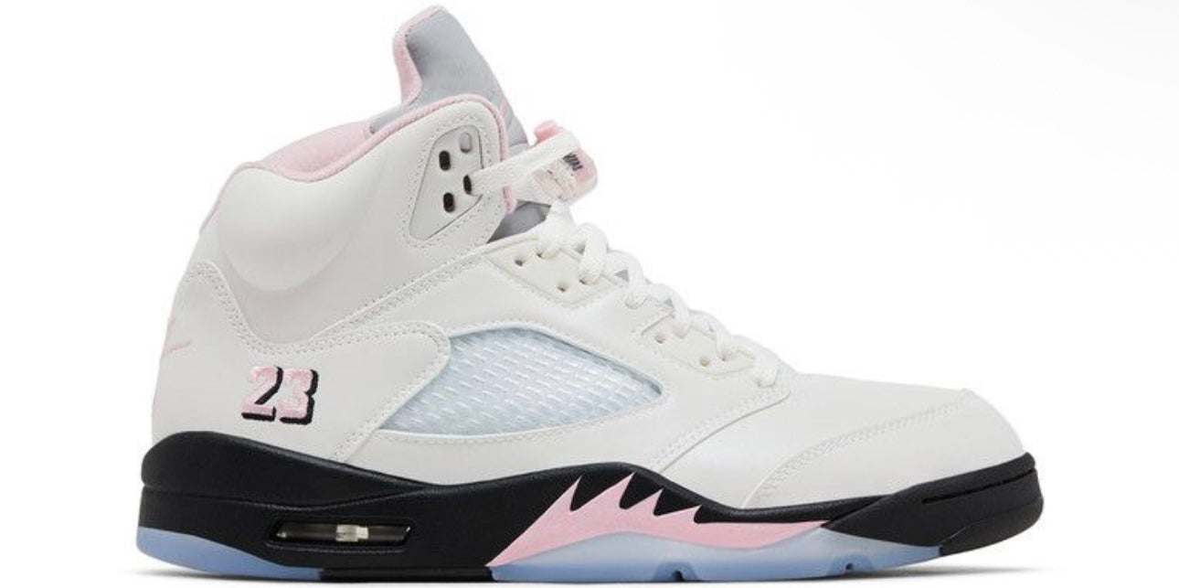 Jordan 5 Medium Soft Pink (Slight Yellowing)