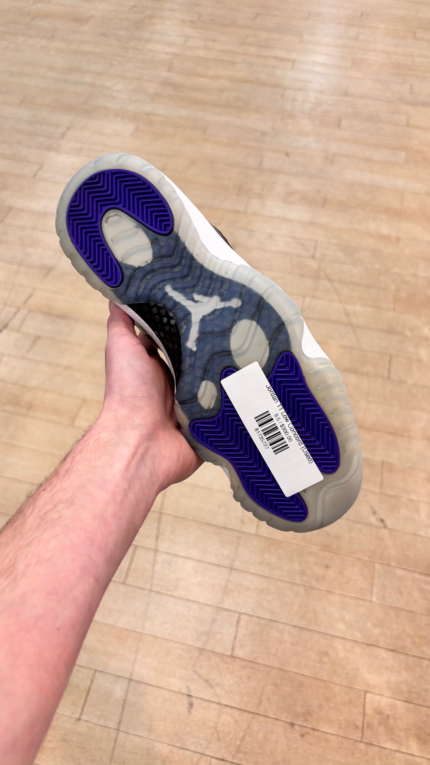 Jordan 11 Low Concord (Minor Defect)