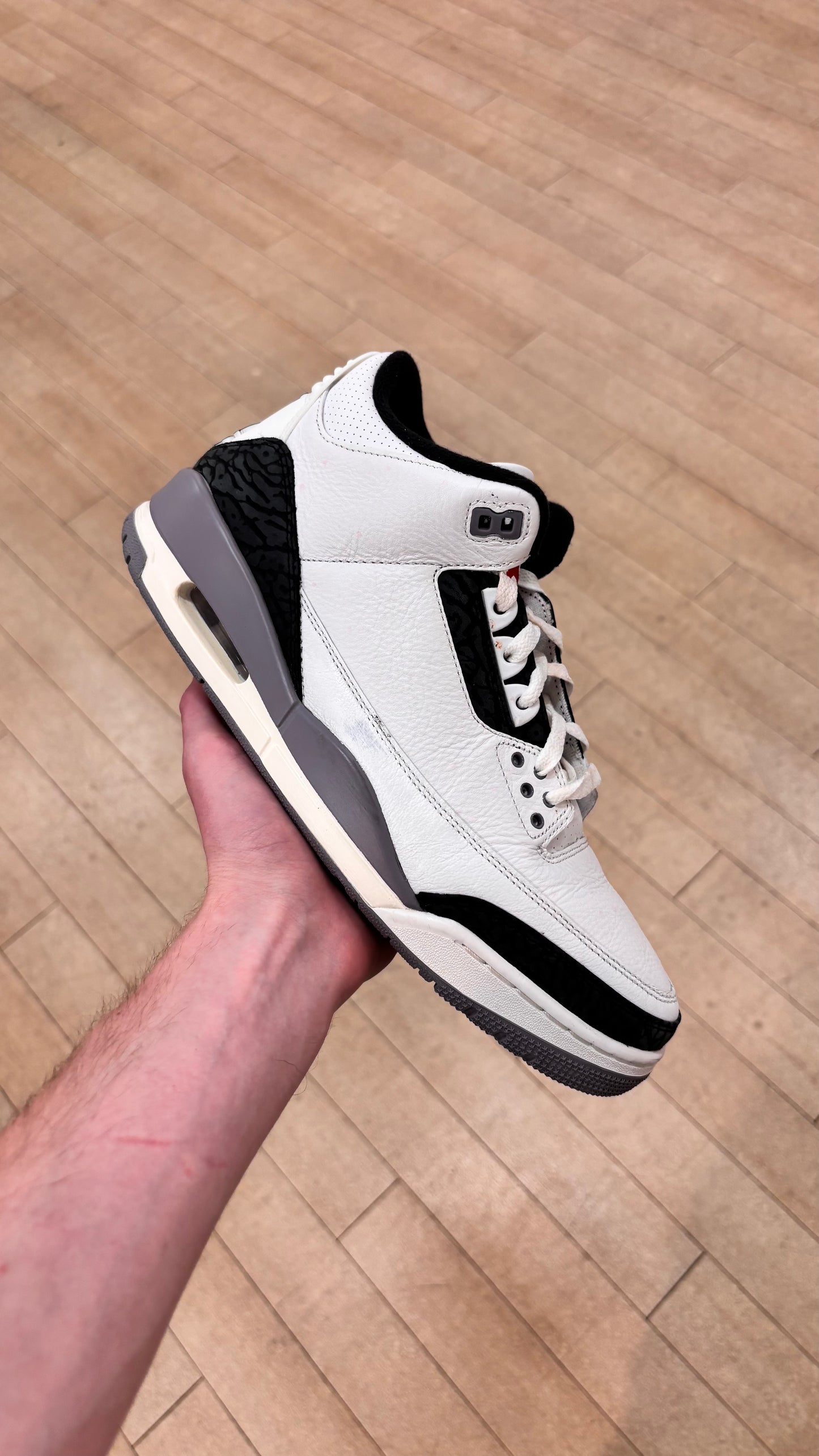 Jordan 3 Cement Grey (Used)