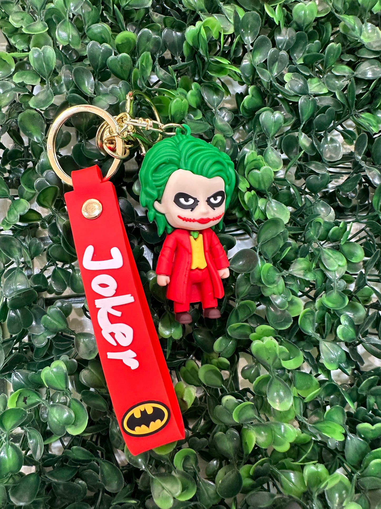 Joker Red Keychain