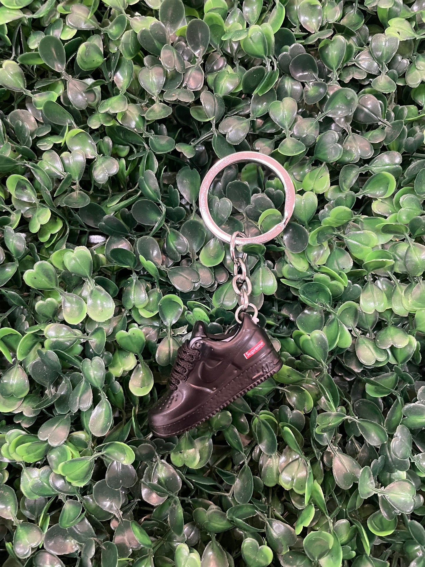 Supreme Black Air Force Keychain