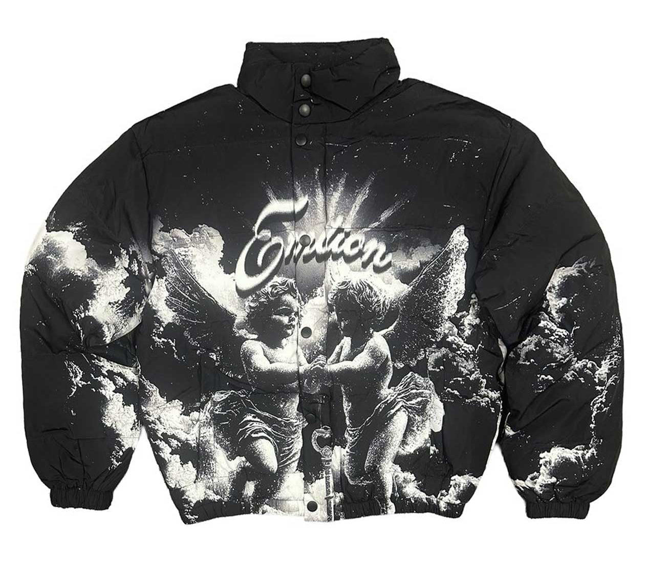 Mixed Emotion Cloud Puffer Jacket