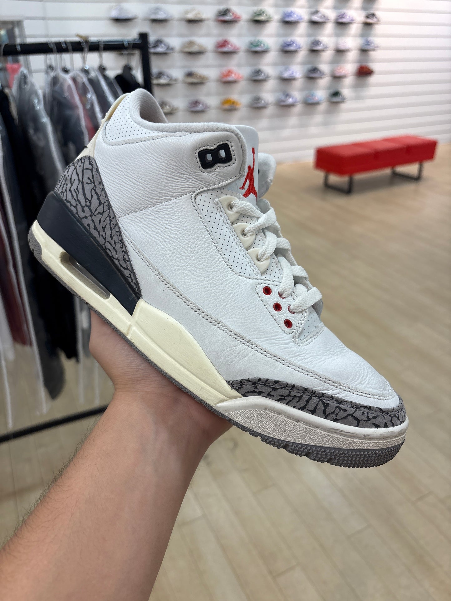 Jordan 3 White Cement Reimagined (Used)
