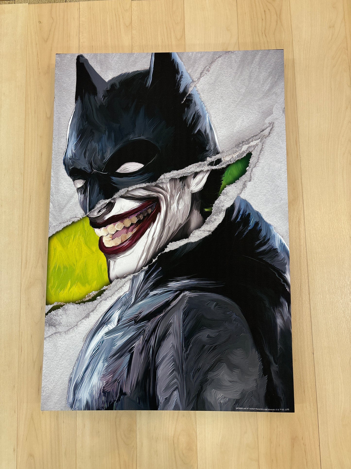 Batman and Joker Canvas Painting