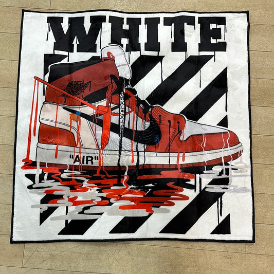 Off White Jordan 1 Chicago Rug