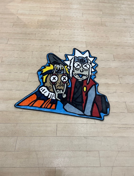 Naruto And Jiraiya Rug